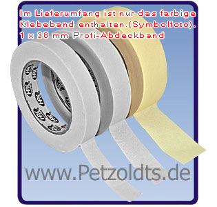 Profi-Abdeckband, 50 mm, für Lackierarbeiten