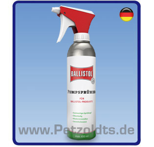 Ballistol 650 ml Nachfülldose mit Pumpsprüher