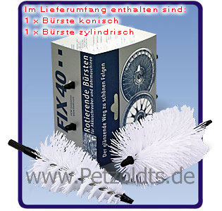 Synthetikborsten Bürstenset, FIX40