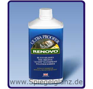 Cabrio-Stoffverdeck-Imprägnierung Ultra Proofer Renovo