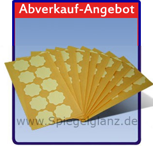 Yellow Film Touch-up, Stick-on, Schleifblüten, Kovax