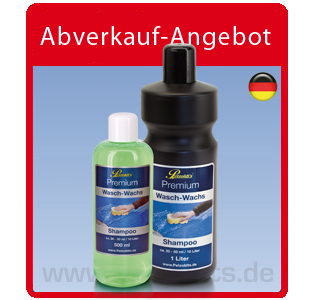 Petzoldts Wasch-Wachs Autoshampoo, mit Abperleffekt